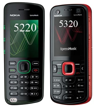 Nokia 5320 and 5220 XpressMusic