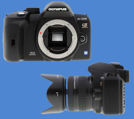 Olympus E-520 DSLR Camera