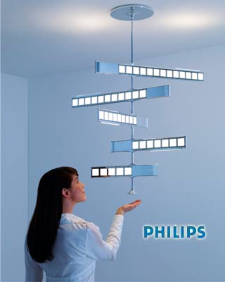 Philips OLED lighting concepts