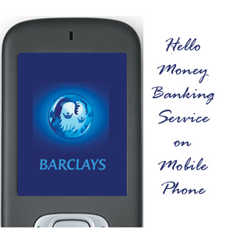 Barclays logo Phone