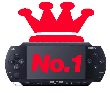 Sony PSP No. 1 in Japan