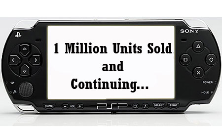 1 Million Units of PSP Slim Sold