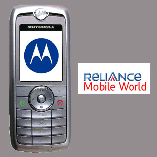 RCom Motorola W362 phone