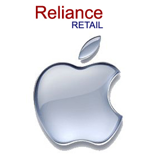 Reliance Retail and Apple logo
