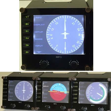 Saitek Flight Simulator LCDs