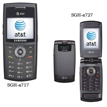 SGH-a717 and SGH-a727