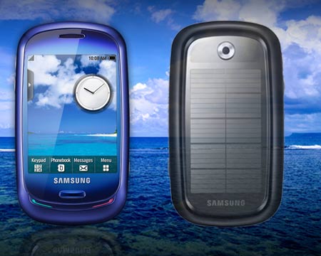 Samsung Blue Earth Phone