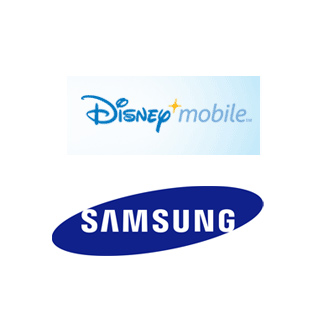 Samsung and Disney Mobile logos