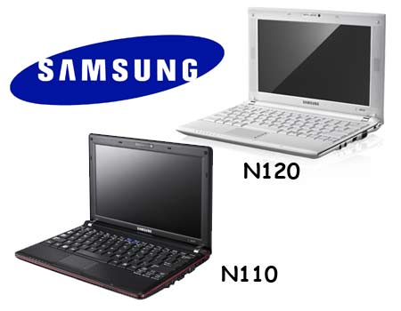 Samsung N110 N120 mini notebooks