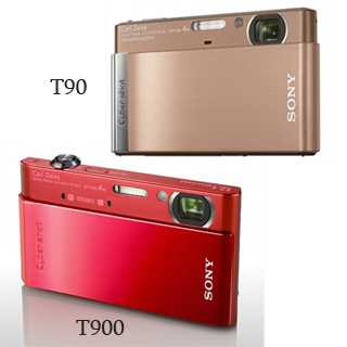 Sony Cyber-shot T900 and T90