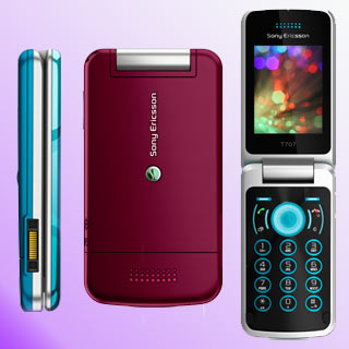 Sony Ericsson T707 mobile phone 