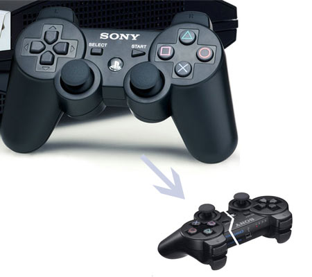 Break Apart PS3 controller