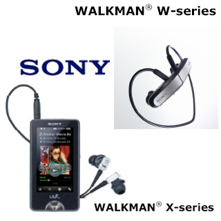 Sony Walkman X-seires and W-series