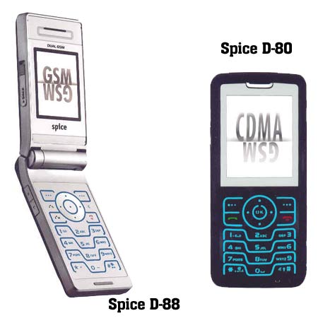 Spice Dual Mode Handsets