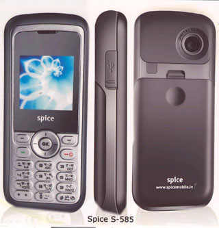 Spice S-585 Camera Phone