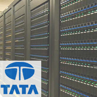 SuperComputer with Tata Logo