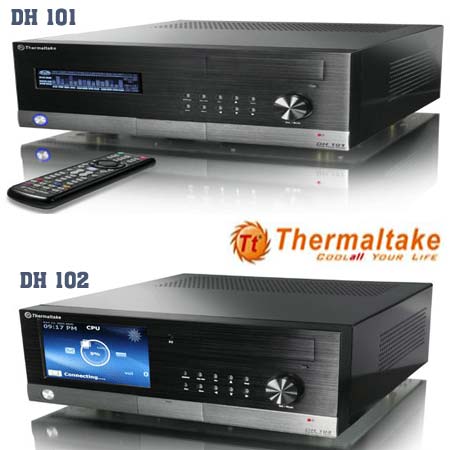 Thermaltake DH 101 and DH 102 HTPC