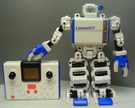 Tomy i-Sobot Robot Plays Air Guitar - TechGadgets