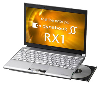 Toshiba DynaBook SS RX1 Laptop