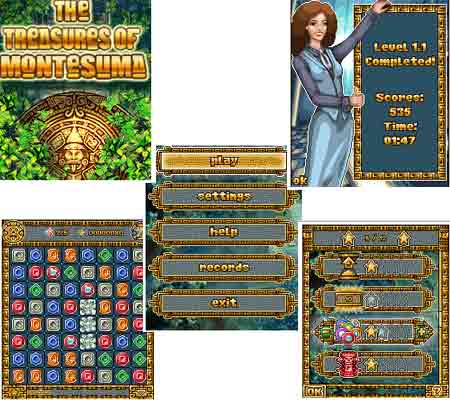 The Treasures of Montezuma Mobile Game