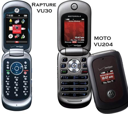 Motorola VU30 and VU204 Phone