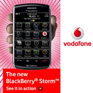 Vodafone BlackBerry Storm Smartphone