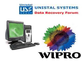 Wipro Unistal logo and PC