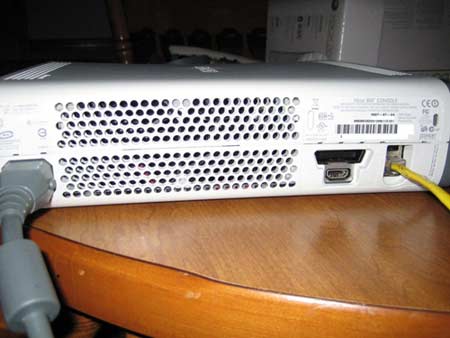 HDMI Port of Xbox 360