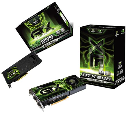 XFX GTX 295 and 285 Graphics Card