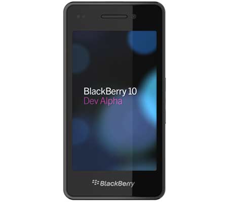 BlackBerry 10 Dev Alpha