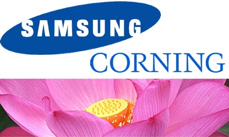 Corning Samsung logo