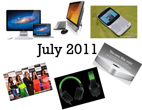 Gadgets Of Month July 2011