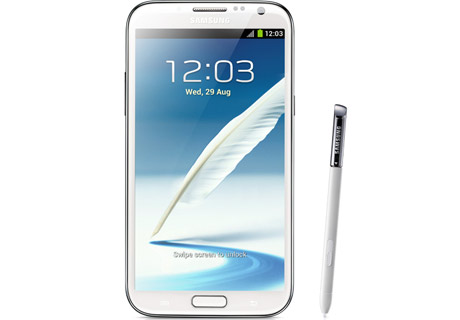 Galaxy Phablet Front