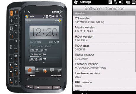 HTC Touch Upgrade