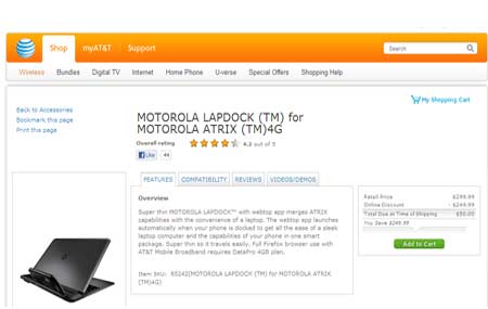 Motorola LapDock