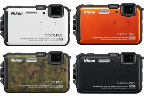 Nikon Coolpix AW100 AW100s camera