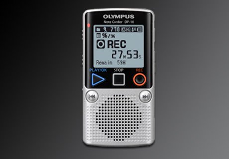 Olympus blends simplicity with technology with DP-10 digital audio