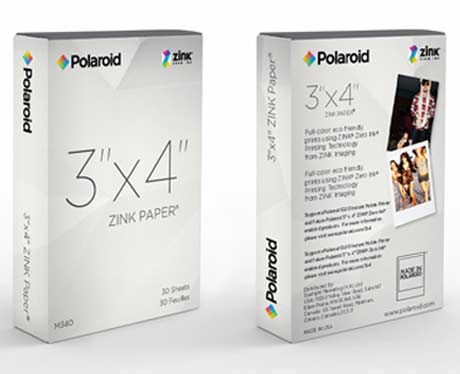 Polaroid ZINK Paper