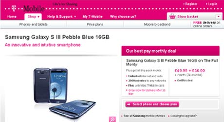 T-Mobile Samsung Galaxy S III