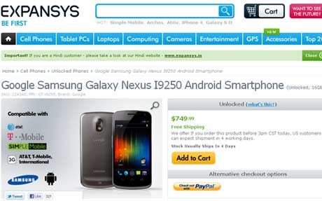 Samsung Galaxy Nexus 01