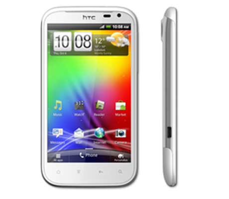 White HTC Sensation XL 02