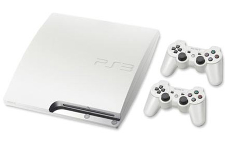 White PS3 Console